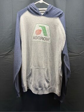 Two-Tone Asgrow Hooded Sweatshirt Sz 3XL (2af)